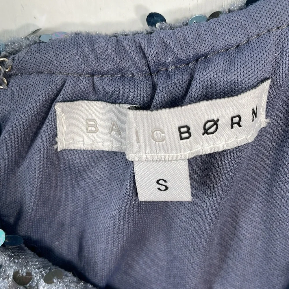 Baltic Born Emeris Sequin Gown Sz S - Picture 3 of 9